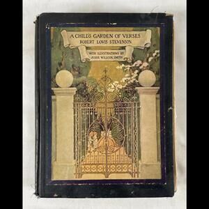 WOW ! RARE ! 1905 Hardback A Child's Garden of Verses by Robert Louis Stevenson